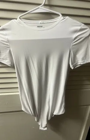 White bodysuit thumbnail 1