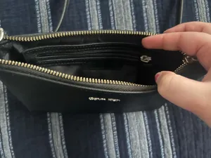Calvin Klein Black Crossbody Bag with Chain Strap thumbnail 6