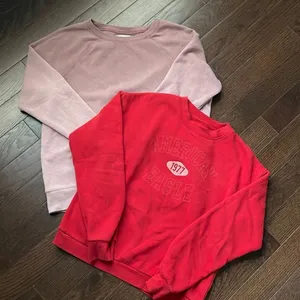 Women’s American Eagle Sweatshirt Bundle. Size Small.‎ Pink thumbnail 1