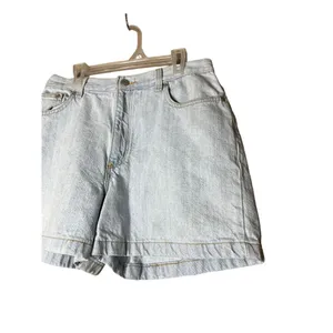 Vintage Faded Glory High Rise Jean Shorts Size 10‎ thumbnail 2