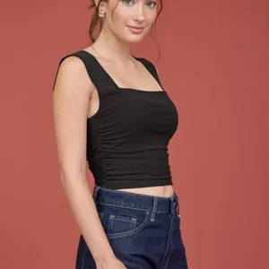 Nordstrom Women's Black Crop-top thumbnail 3