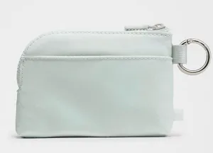 Lululemon NWT Clippable Card Pouch Mint Breeze White thumbnail 3