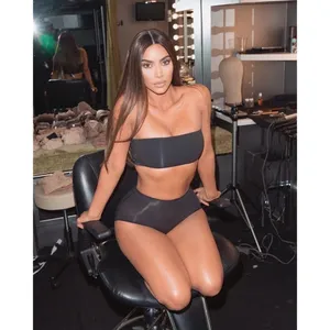 Skims Fits (B17) Everybody Bandeau Bra | Onyx NWT thumbnail 2