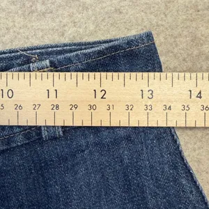Jazzie Jeans Womens 10 Blue Vintage 70s Boho Wide Leg Jeans Western Disco thumbnail 9