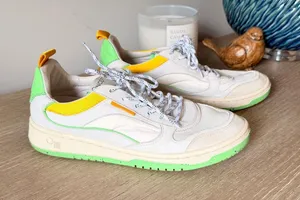ONCEPT Porto Sneakers‎ Womens White Lime Yellow 39/ 8.5 thumbnail 1