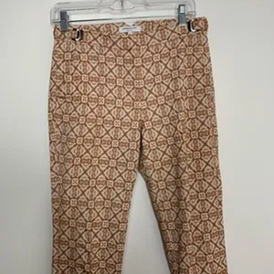 Emerson Fry New York Ankle Pants Geometric Print Womens Size 2 thumbnail 4