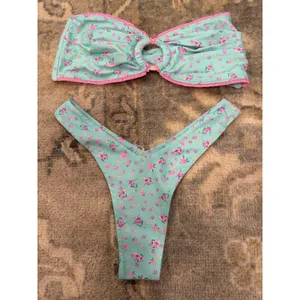 Kulani Kini's Mint Macaron Bikini Size M Bottom Sz L Top NEW $180 MSRP thumbnail 4