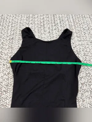 Halara Black High Neck Keyhole Back Jumpsuit thumbnail 5