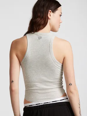 PINK - Victoria's Secret High-neck Ribbed Tank thumbnail 2