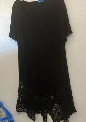 FINAL MARKDOWN Ladies aster dress 3x Black thumbnail 1