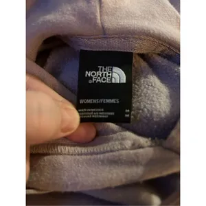 Womens The North Face purple hoodie size M thumbnail 3