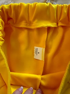 Pull On Yellow Trouser Size M thumbnail 4