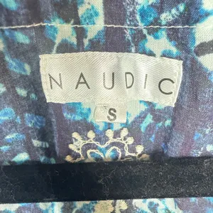 Naudic Small Sao Paulo Sleeveless Maxi Dress Cotton Tie-Dye Print‎ Boho Resort thumbnail 5