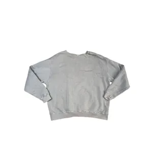 YoungLA Sweatshirt Women Large Blue Gray Good Distressed Raw Neck‎ 525 MMXIV thumbnail 6