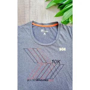 Helly Hansen Run Shirt Women Size Small Short Sleeve Top Purple Boulder CO thumbnail 6