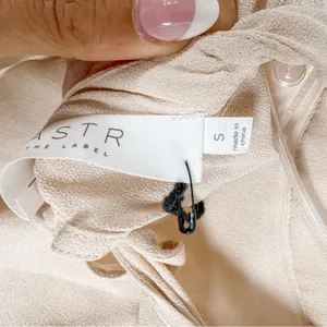 ASTR The Label Monarch Top in Oat Milk, EUC Small, MSRP $118 thumbnail 11