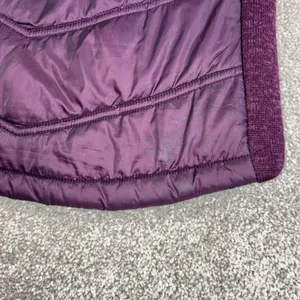 Mondetta‎ Womens M Purple Quilted Fleece Lined Full Zip Hooded Jacket Athletic thumbnail 11