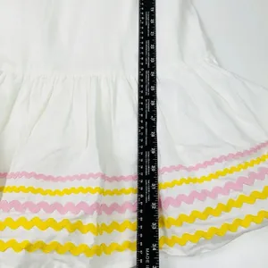 Lisa‎ Marie Fernandez x Target White Ric Rac Linen Mini Dress Size XXS thumbnail 12