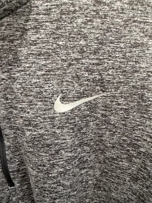 Nike Women’s Dri-Fit Running Grey Performance Quarter-Zip Sweater thumbnail 3