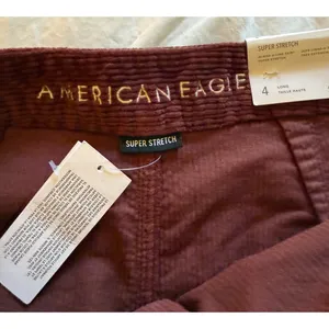 American Eagle Skirt Womens Size 4Long Brown Corduroy Short Skirt High Rise NWT thumbnail 6
