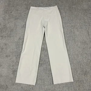 Rhone Birdie Cropped Trouser Pants Womens 6 Light Sand Ivory Golf Stretch thumbnail 7