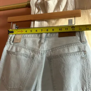 Madewell Perfect Vintage Straight Jeans Pearse‎ Wash Destructed NWT Size 25 (0) thumbnail 10
