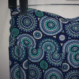 Cato M Maxi Stretch Skirt Black Blue Green Kalidoscope thumbnail 3