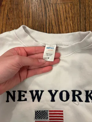 New York crewneck White Size undefined thumbnail 2