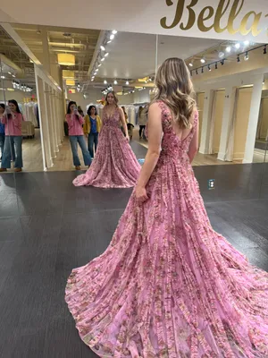 prom dress Pink Size 4 thumbnail 2