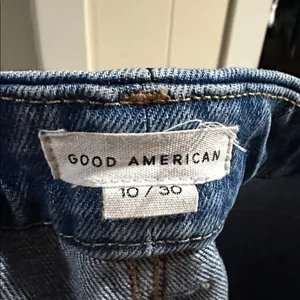 Good American Good Boy Jeans Distressed Wide Release Hem 10/30 thumbnail 6