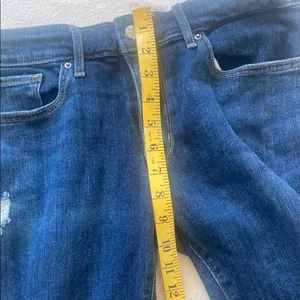 Levi's Blue Skinny Jeans‎ with Distressed Details thumbnail 8