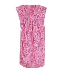 Vintage 90’s Lilly Pulitzer White Label Cotton Strapless Snorklin’ Dress Pink 2 thumbnail 6
