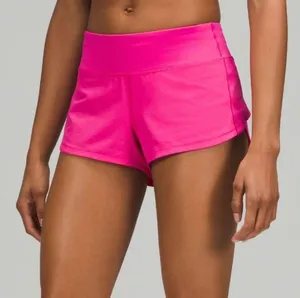 NWT Lululemon Speed Up Shorts LR 2.5” Lined Sonic Pink Size 12 thumbnail 3