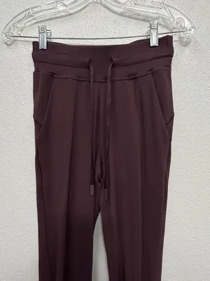 Lululemon Ready To Rulu Jogger Womens Size 2 Burgundy Maroon Garnet Athleisure thumbnail 7