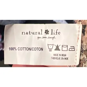 Natural Life Tiered Cotton Boho Hippie Dress Large‎ Lightweight Sustainable NWOT thumbnail 6