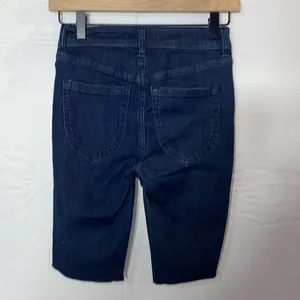 NWT!! Free People So Chic High Waist Denim Bermuda Shorts Size 24 thumbnail 10