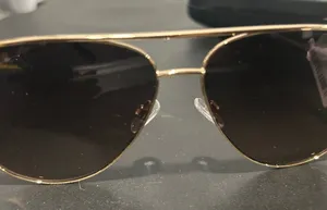 Kurt Geiger Black 'Be Kind' Sunglasses thumbnail 1