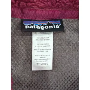 Patagonia R3 Hi-Loft Fleece Jacket Womens Large Purple Full Zip Polartec L thumbnail 3