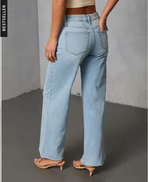 NWT Vici Collection Stretch Straight Leg Jean thumbnail 2