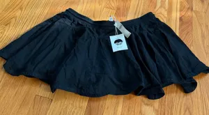Daily Practice Anthropologie Skirt Black Large Athleisure Minimalist Casual thumbnail 1
