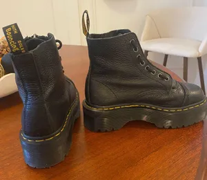 Dr. Martens Sinclair Milled Nappa Leather Platform Boots thumbnail 6