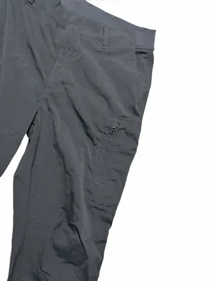 Athleta Trekkie Utility Cargo Black Pants Size 8 thumbnail 3
