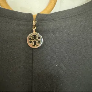 Tory Burch black shift work dress thumbnail 11