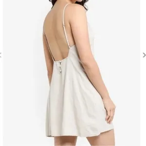 Abercrombie & Fitch Linen Blend Mini Dress thumbnail 2