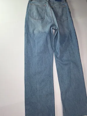 Abercrombie & Fitch Straight Leg Jeans ankle straight super high rise thumbnail 6