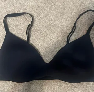 SKIMS Black Push Up Plunge Bra - Women Intimates thumbnail 1