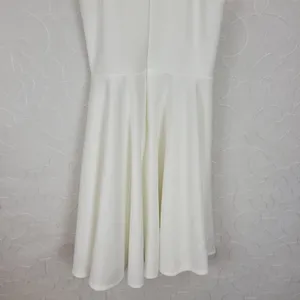 Lulus Womens Irresistible Charm Dress X Small White Fit & Flare‎ Mini thumbnail 8