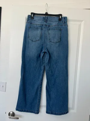 Curve Appeal Jeans High Rise Wide Leg thumbnail 2