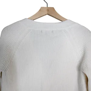 Witty Fox Women's S Rhinestone Heart Button Up Cropped Cardigan Sweater thumbnail 4