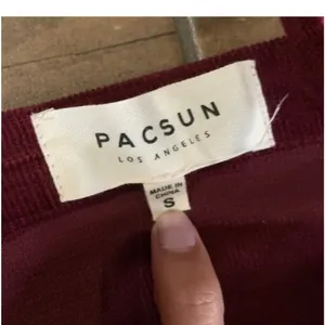 PacSun Red Buttoned Mini‎ Corduroy dress thumbnail 6